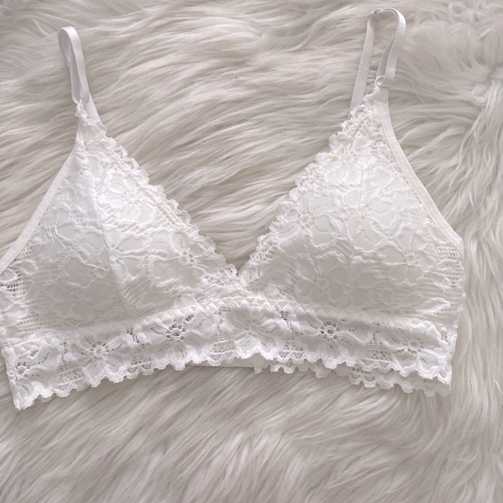 White Lace Bralette